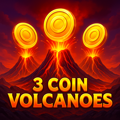 3 Coin Volcanoes
